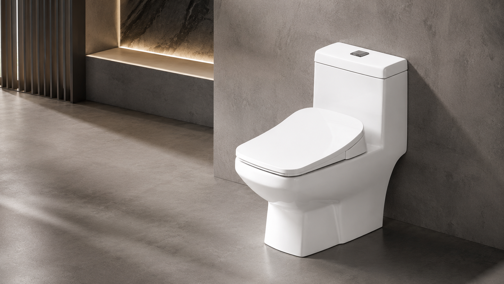 square smart bidet toilet seat