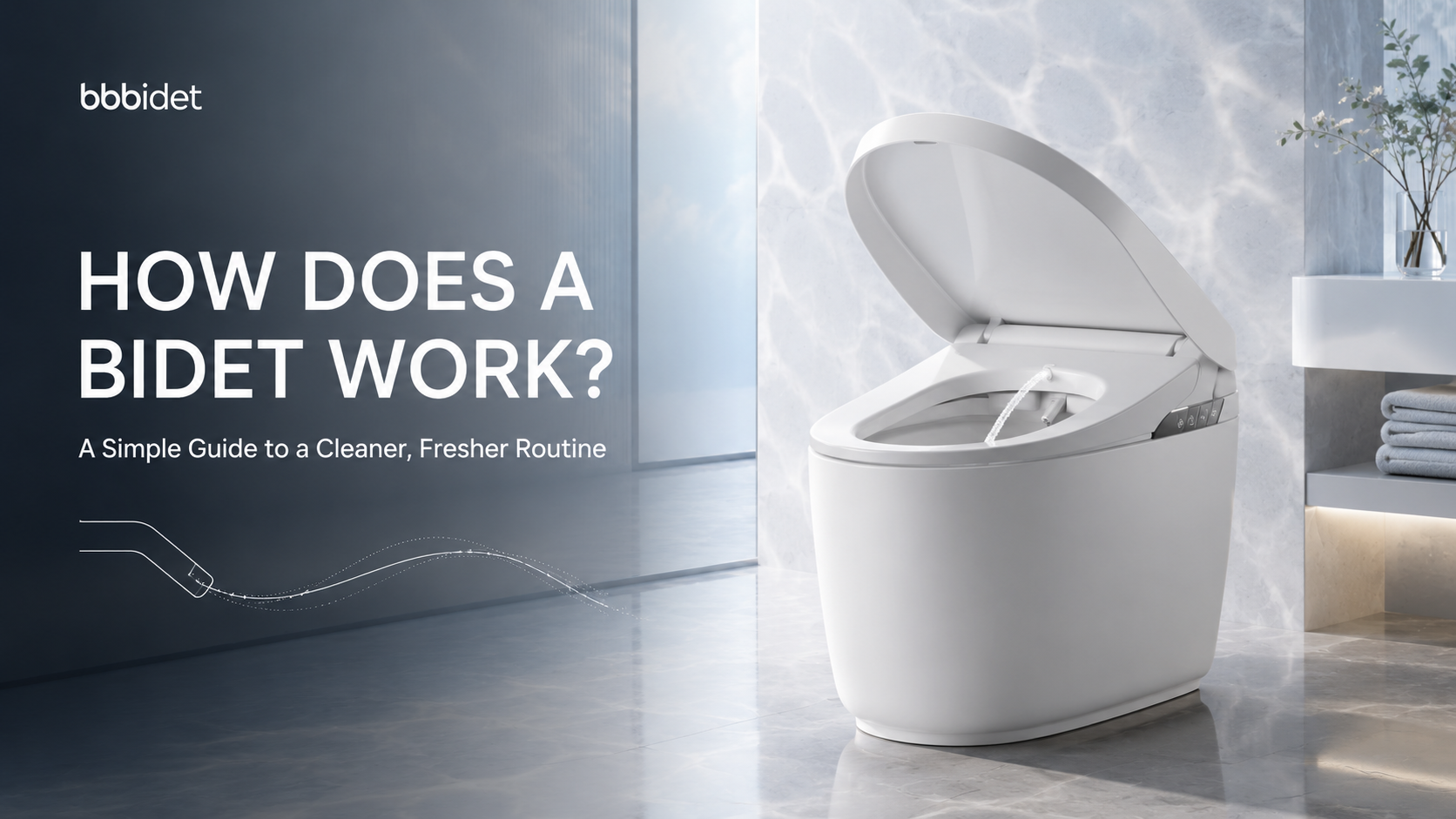 how does a bidet work