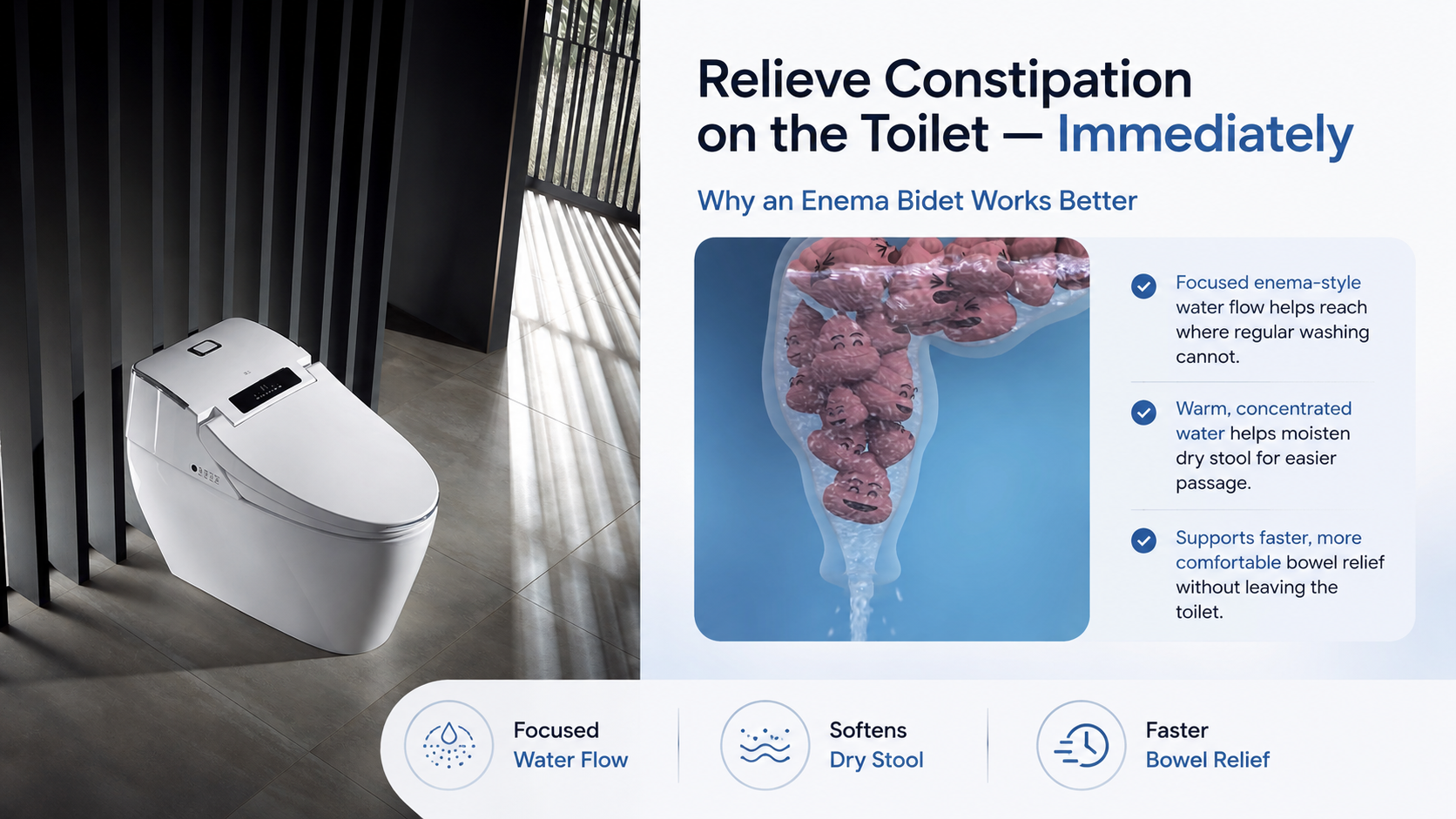 How To Relieve Constipation on the Toilet Immediately