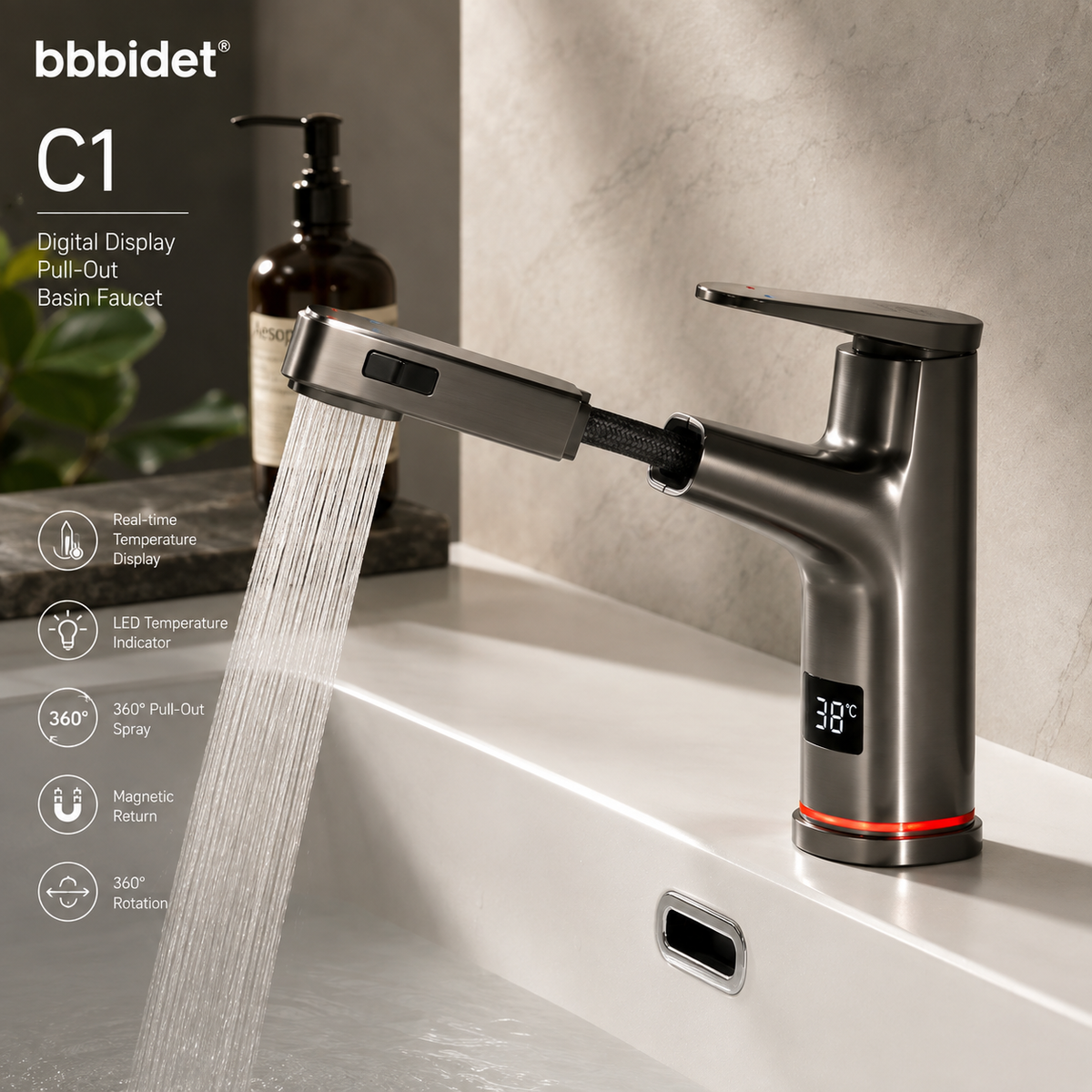 BBbidet pull-out faucets collection