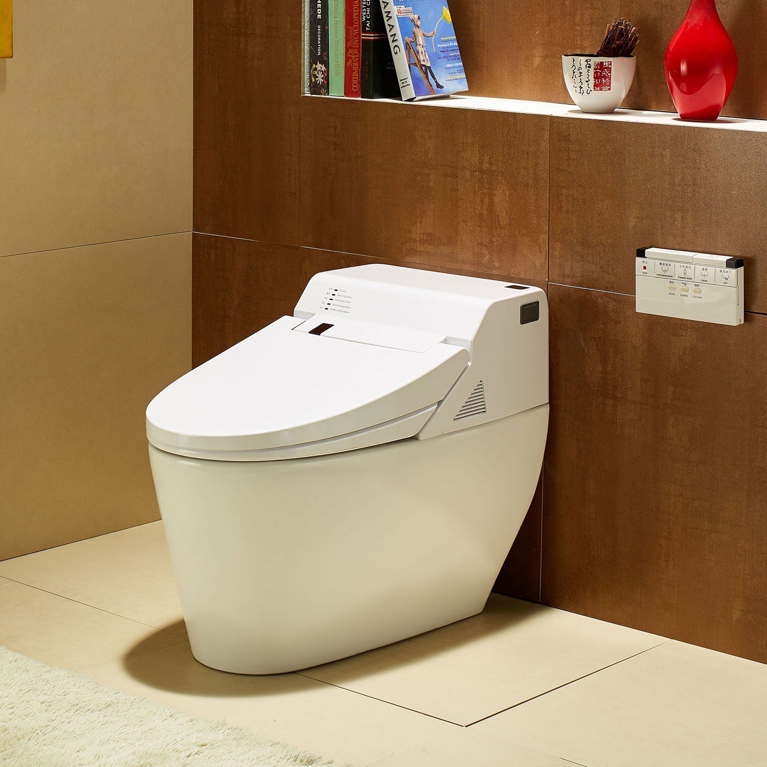 smart bidet toilet with enema function
