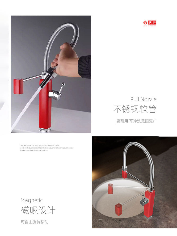 Retro Pull-Out Kitchen Faucet | Red Dot Award Design