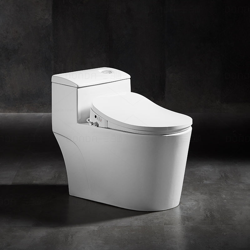 AK66 Smart Bidet Seat featuring Tankless Instant Heating for Endless Warm Water. Enjoy a Consistent, Soothing Wash Without Waiting for a Tank to Refill. A Slim, Energy-Efficient Luxury Upgrade for Any Modern Bathroom