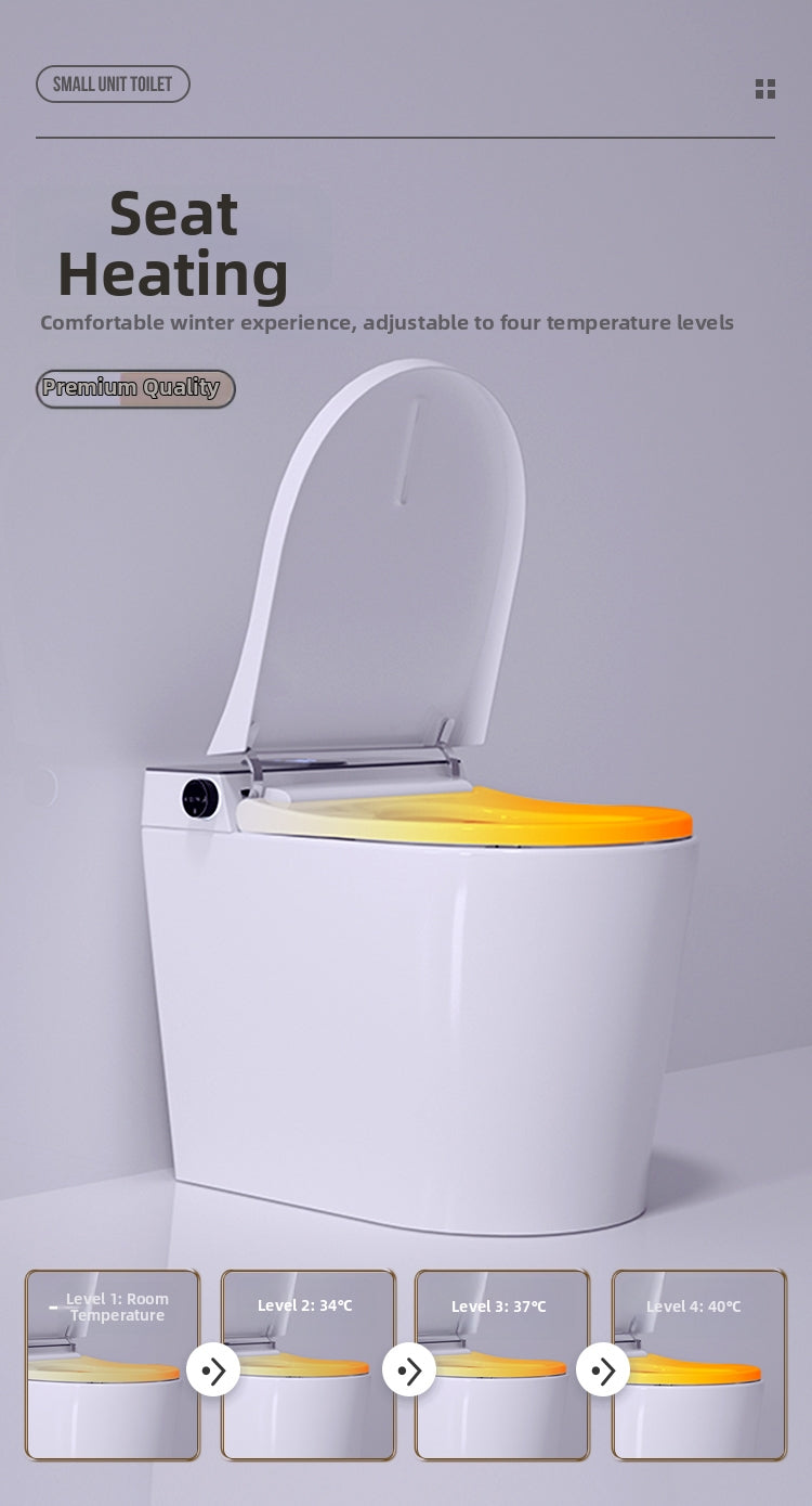 K50 Smart Bidet Toilet with 4-Level Adjustable Heated Seat. Say Goodbye to Cold Shocks with Instant, Consistent Warmth Customized to Your Comfort. The Perfect Essential for Cozy, Modern Bathrooms
