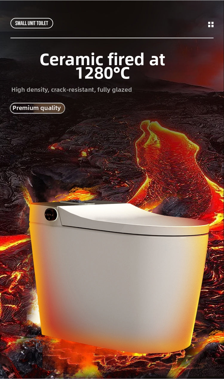 K50 Smart Bidet Toilet Made of 1280°C High-Fire Vitreous China for Ultimate Durability. This Smooth Anti-Stain Ceramic Surface is Easy to Clean, Scratch-Resistant, and Designed to Stay Brilliant White for Decades