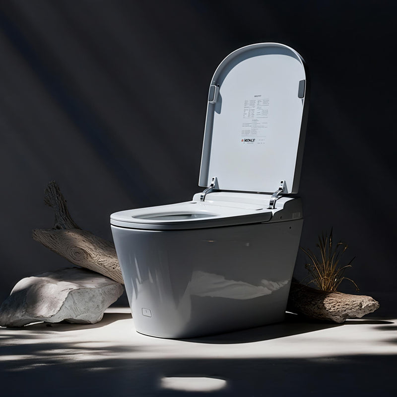 U510 Luxury Smart Bidet Toilet Featuring Hands-Free Auto Open and Close for Both Lid and Seat. Motion-Activated Sensors Ensure a Zero-Touch, Hygienic Experience Tailored for Men and Women.