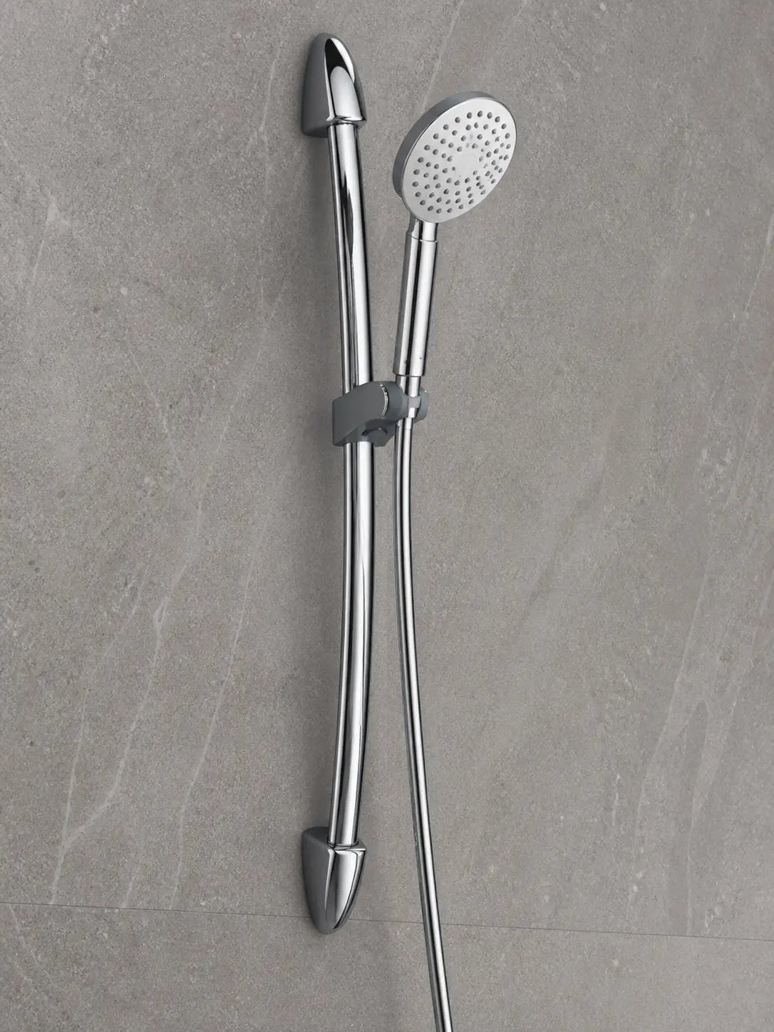 bbbidet 173 Series wall mounted hand shower mixer in polished chrome - wall bracket detail