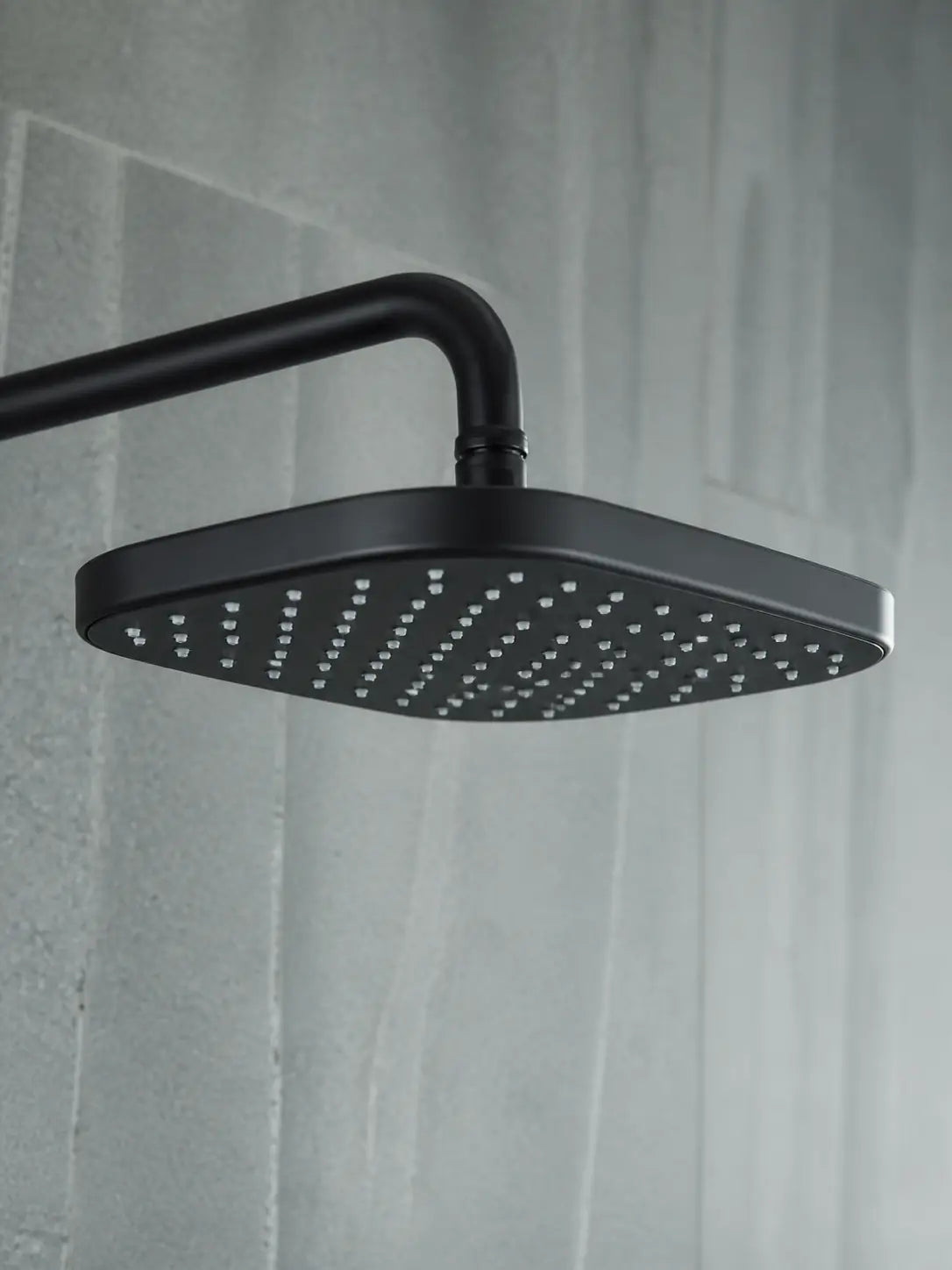 BBBIDET 72 Series rain shower system in matte black - view 04