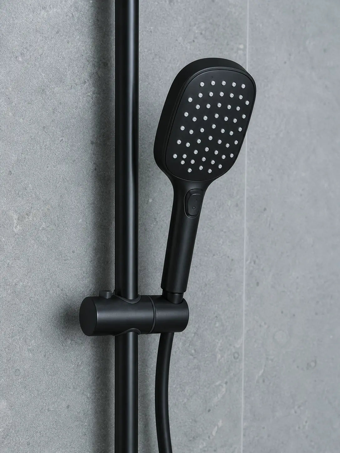 BBBIDET 72 Series rain shower system in matte black - view 05