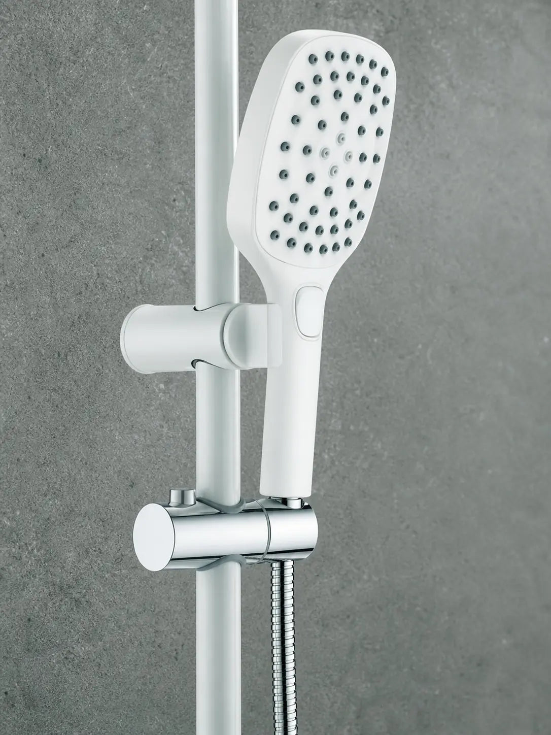 BBBIDET 72 Series rain shower system in white - view 05