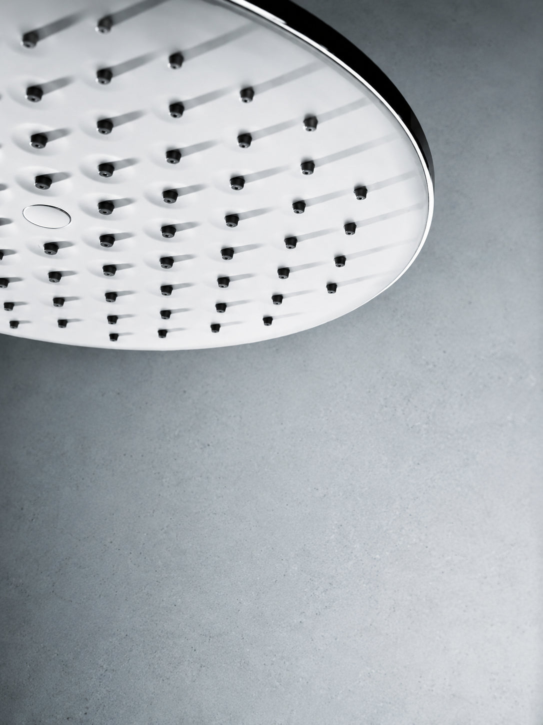 BBbidet 73 Series polished chrome overhead rain shower detail
