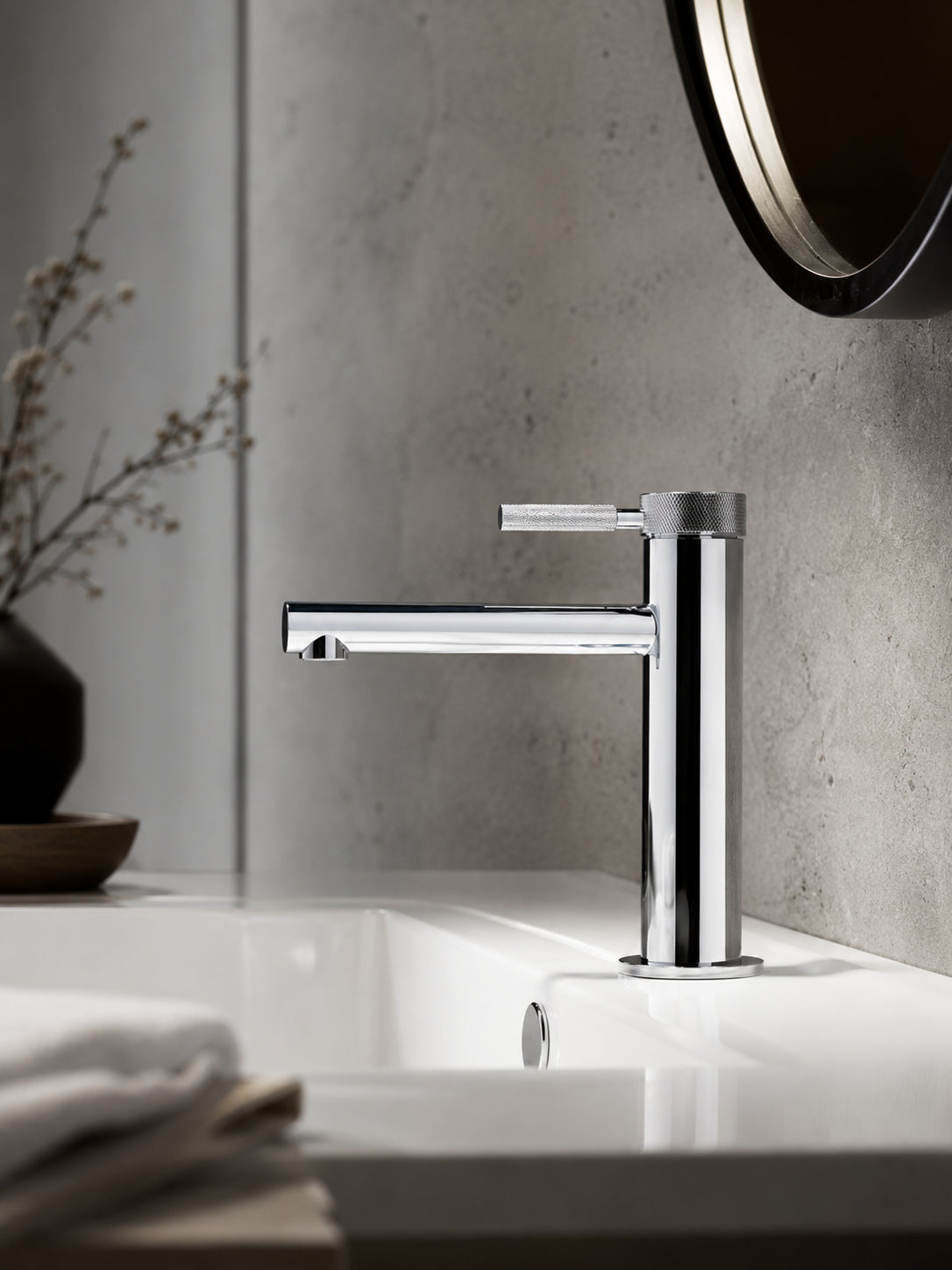 BBbidet 7601 single handle basin faucet in polished chrome finish