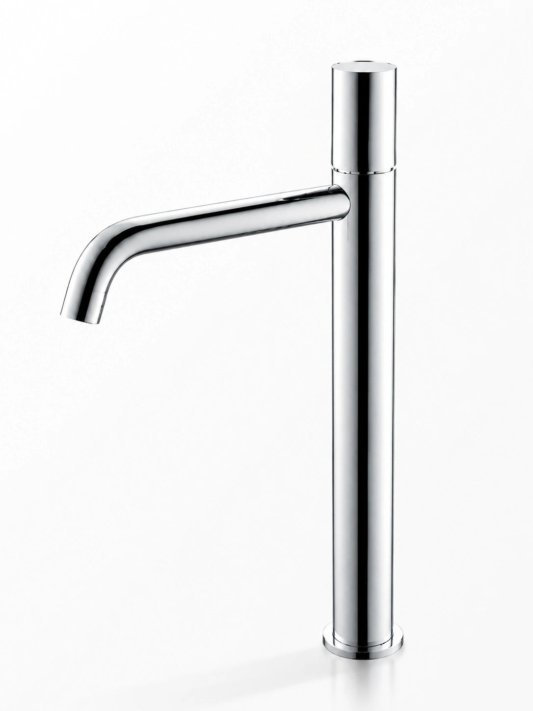 BBbidet 7701G tall polished chrome bathroom vessel faucet product view