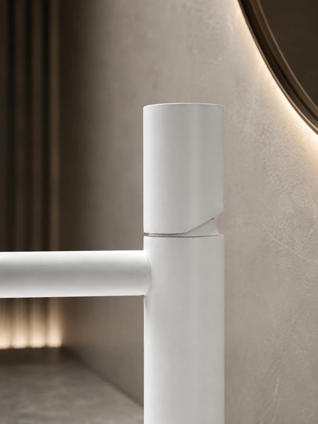 BBbidet 7701GW tall white vessel basin mixer lifestyle view