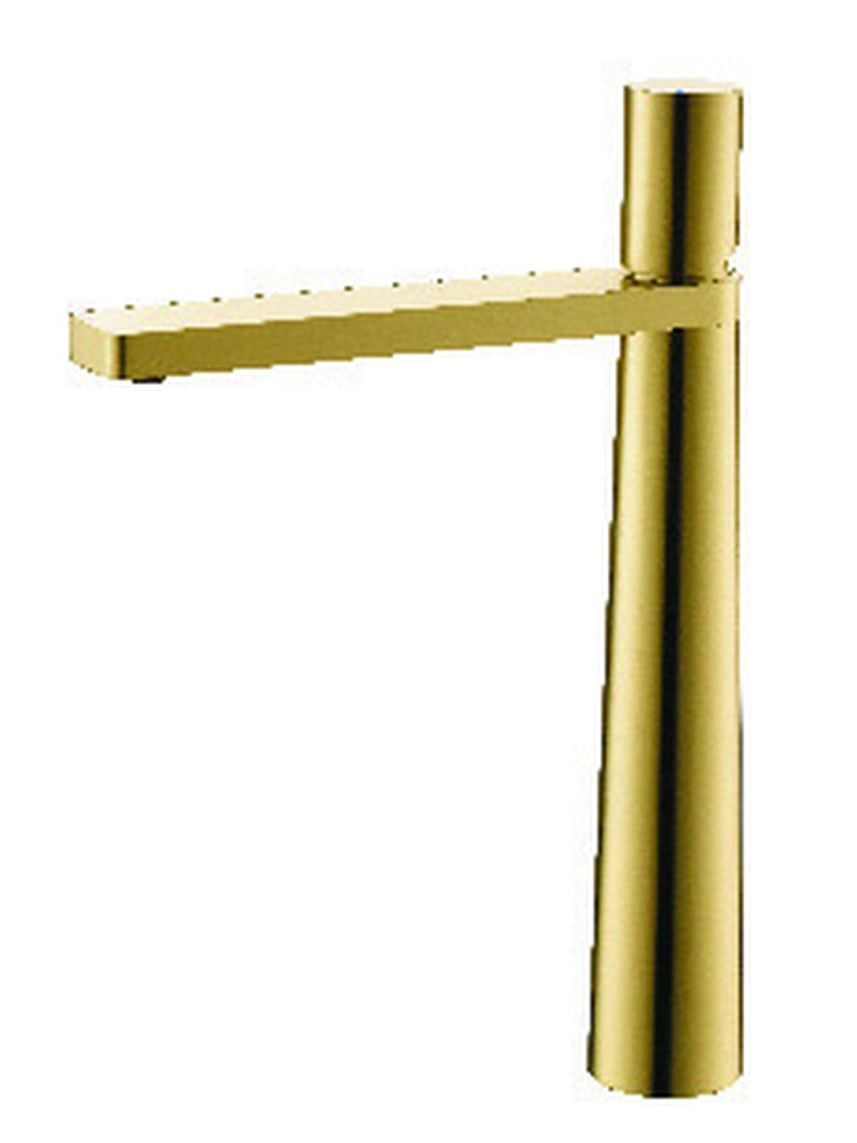 bbbidet 7801G brushed gold high basin mixer
