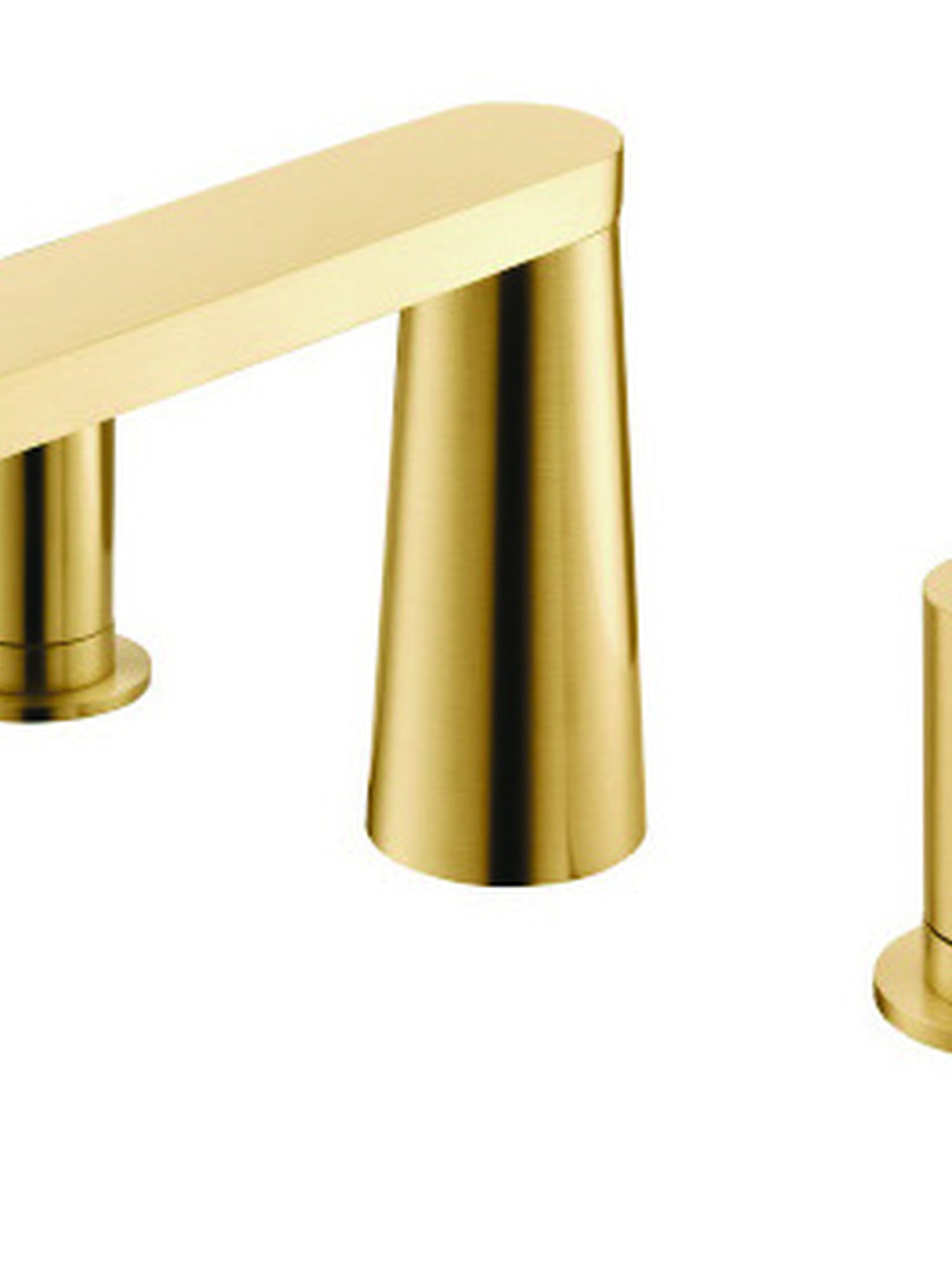 bbbidet 7807 basin mixer gold finish alternate view
