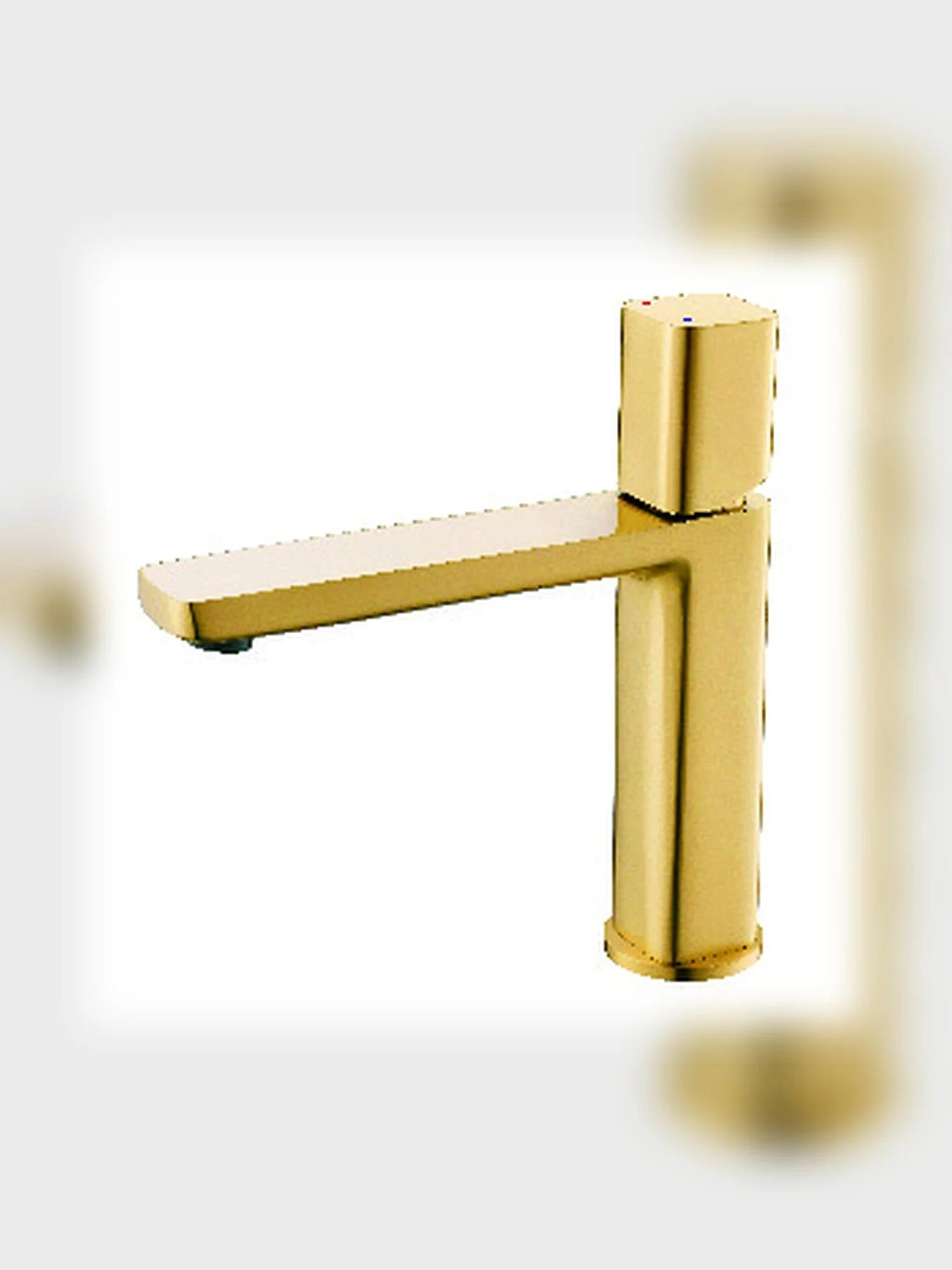 BBbidet 7901 single handle basin faucet brushed gold finish