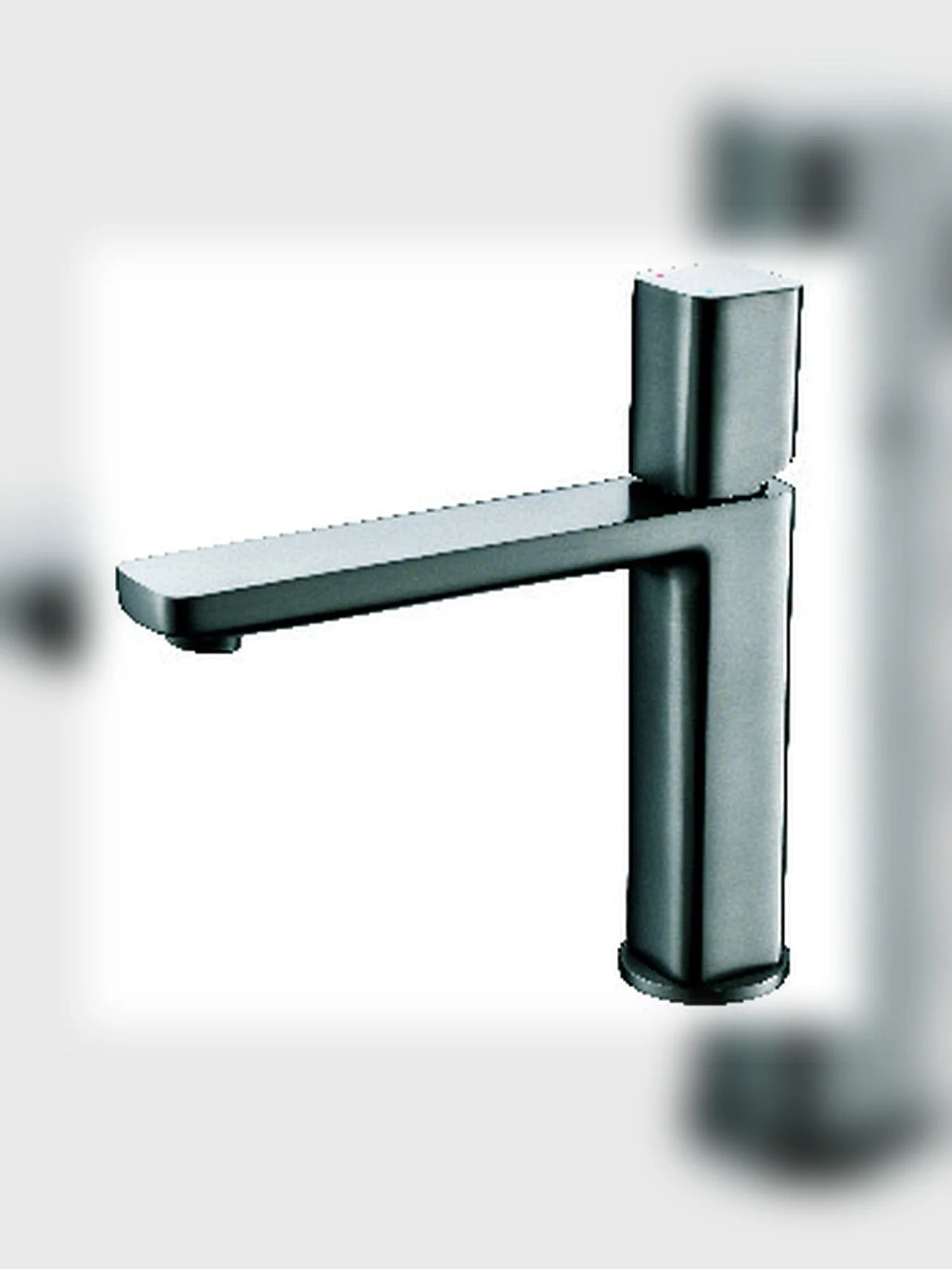 BBbidet 7901 single handle basin faucet brushed gunmetal finish