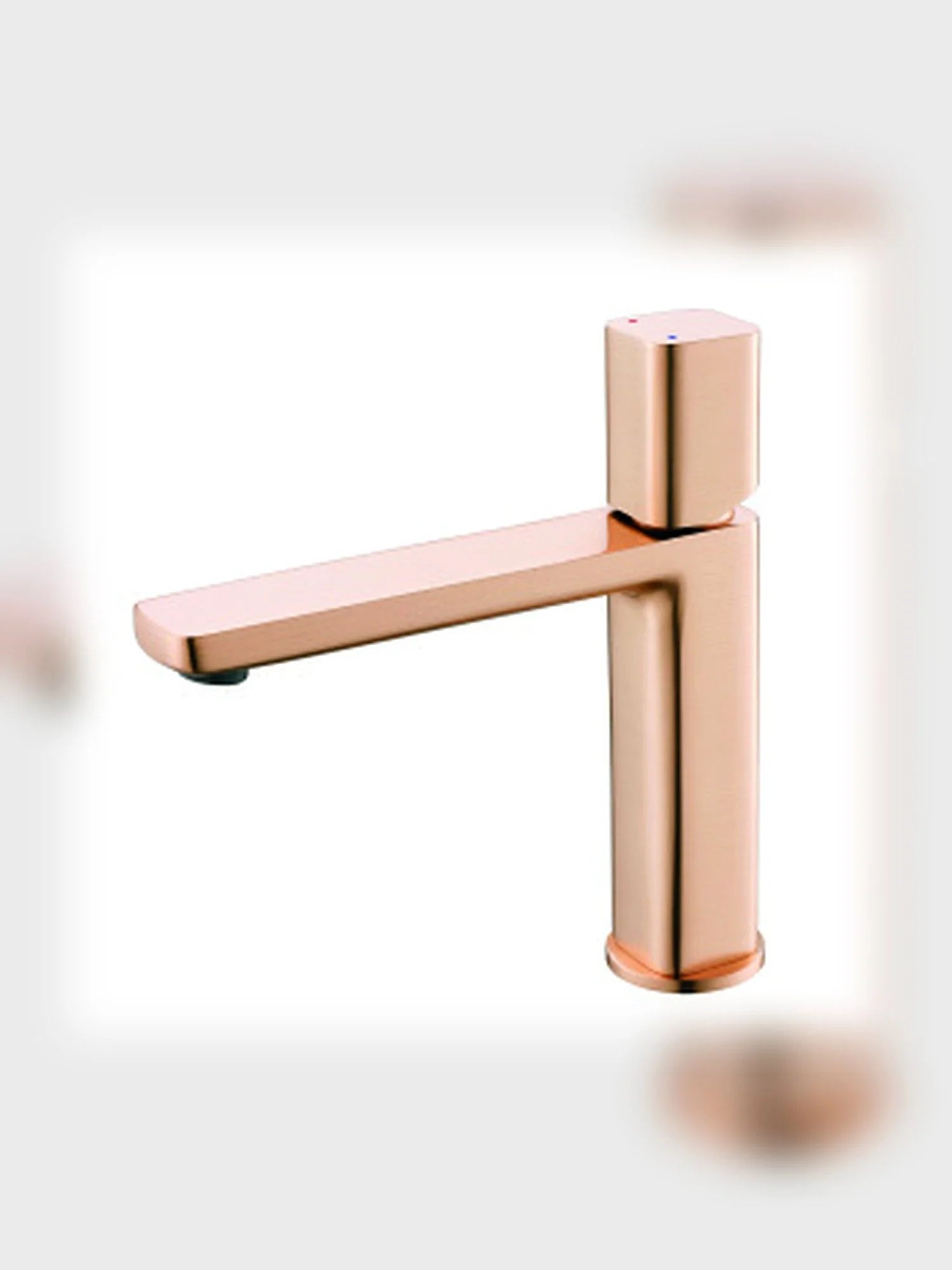 BBbidet 7901 single handle basin faucet brushed rose gold finish