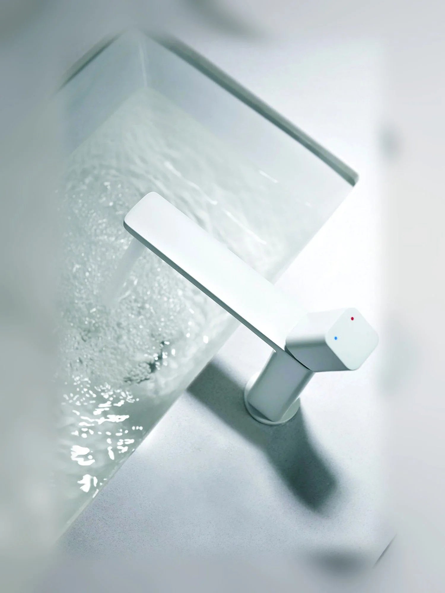 BBbidet 7901 white single handle basin faucet lifestyle view