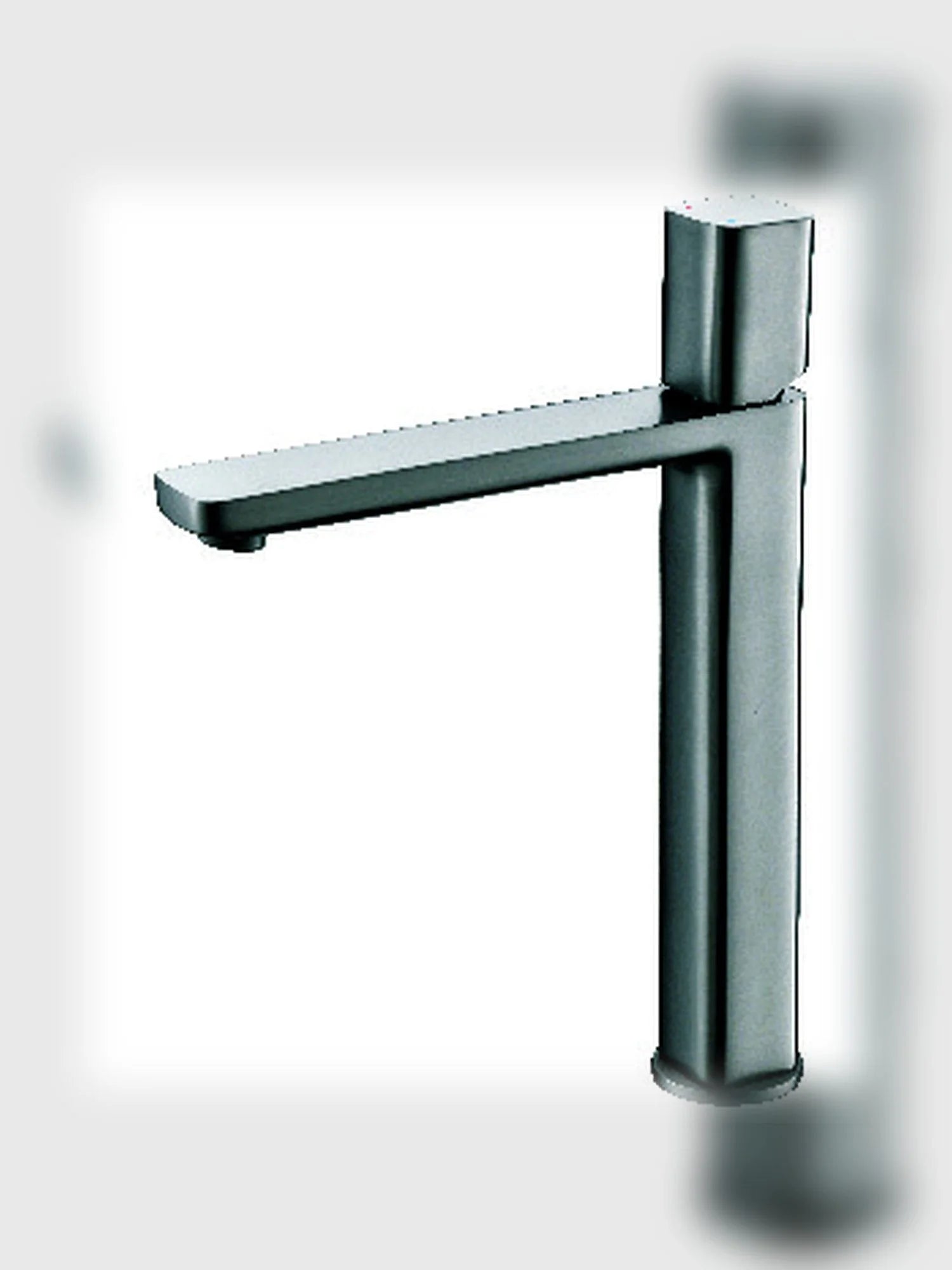BBbidet 7901G tall vessel sink faucet black finish