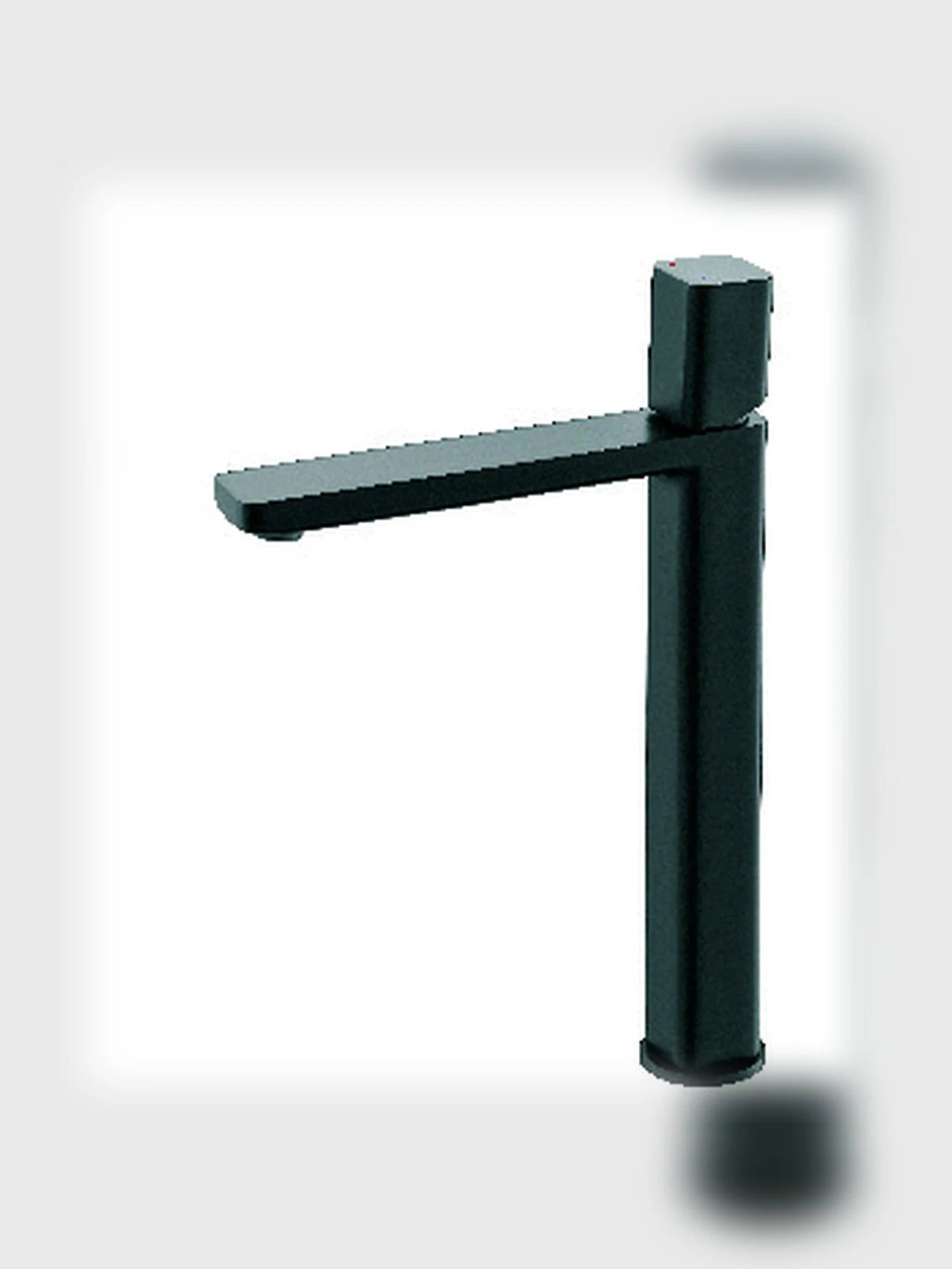 BBbidet 7901G tall vessel sink faucet brushed gunmetal finish