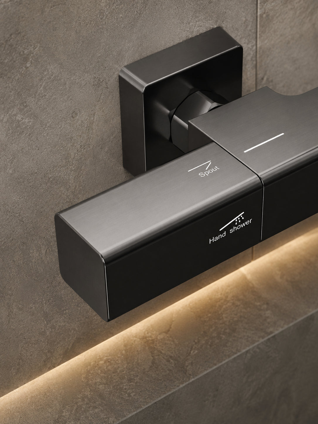 BBbidet 7908 shower system hand shower control detail