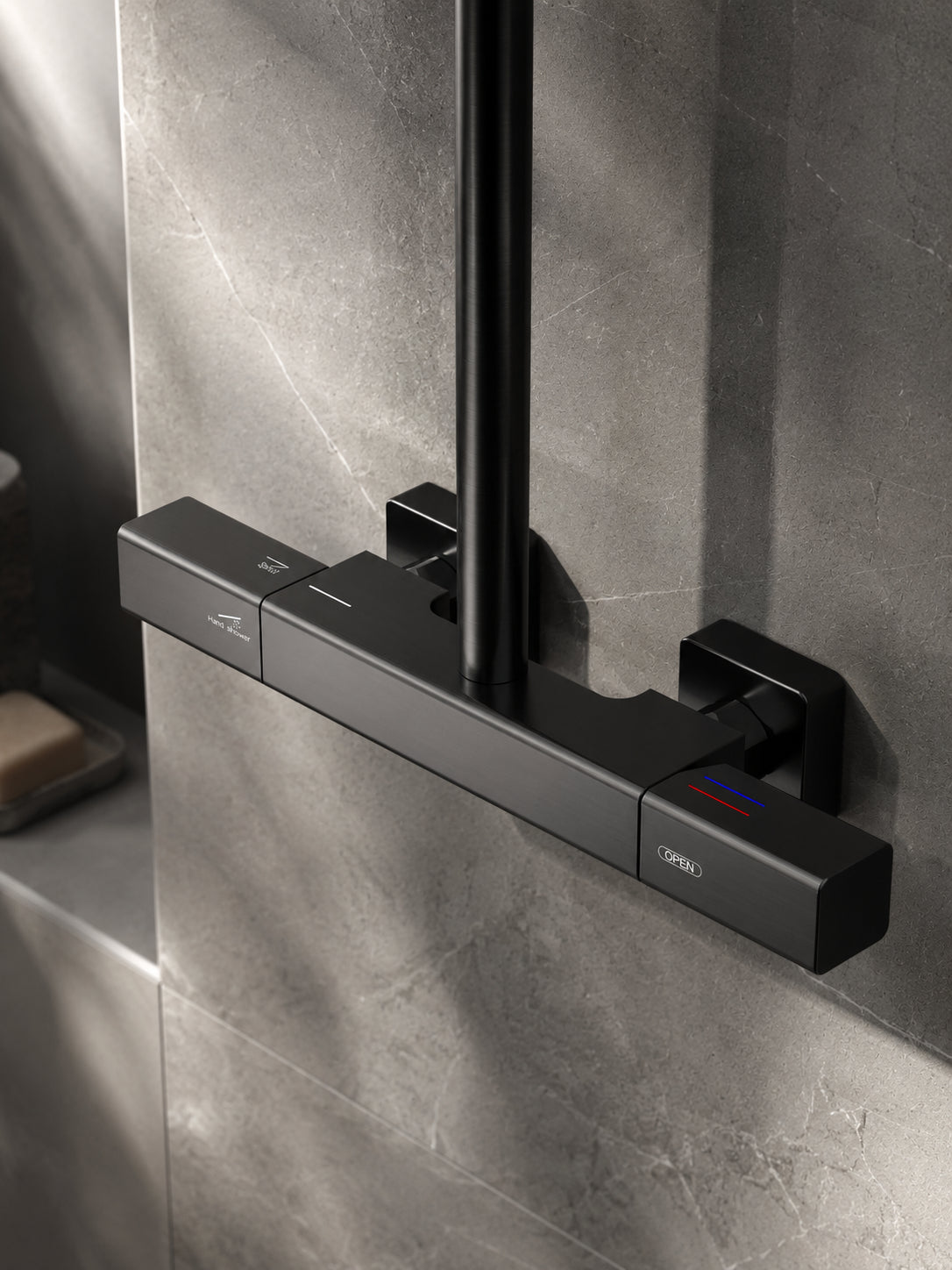 BBbidet 7908 rain shower system mixer detail