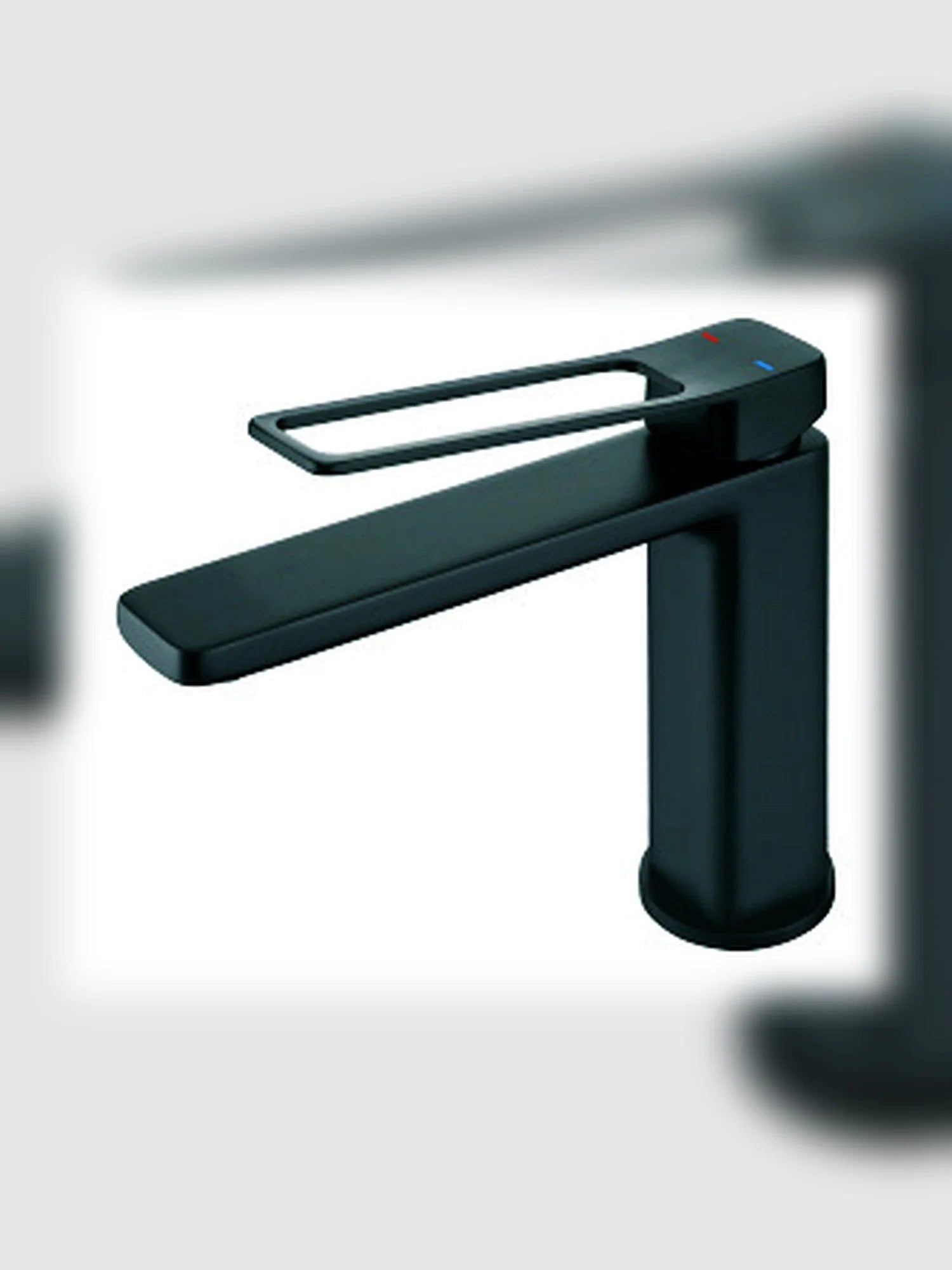 BBbidet 7911 single handle basin faucet black finish