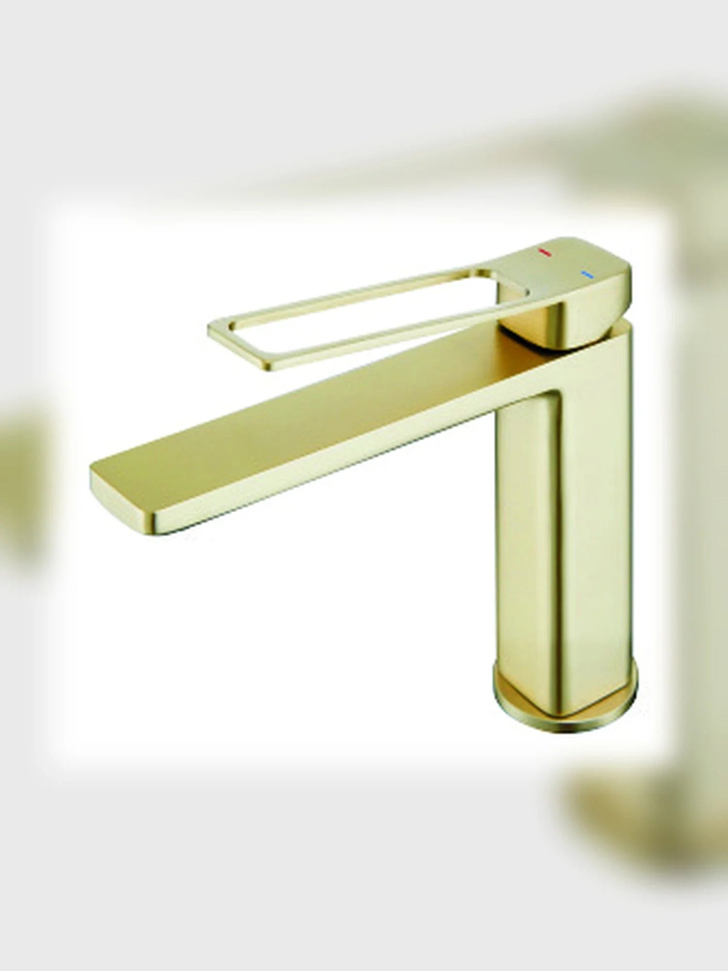 BBbidet 7911 single handle basin faucet brushed gold finish