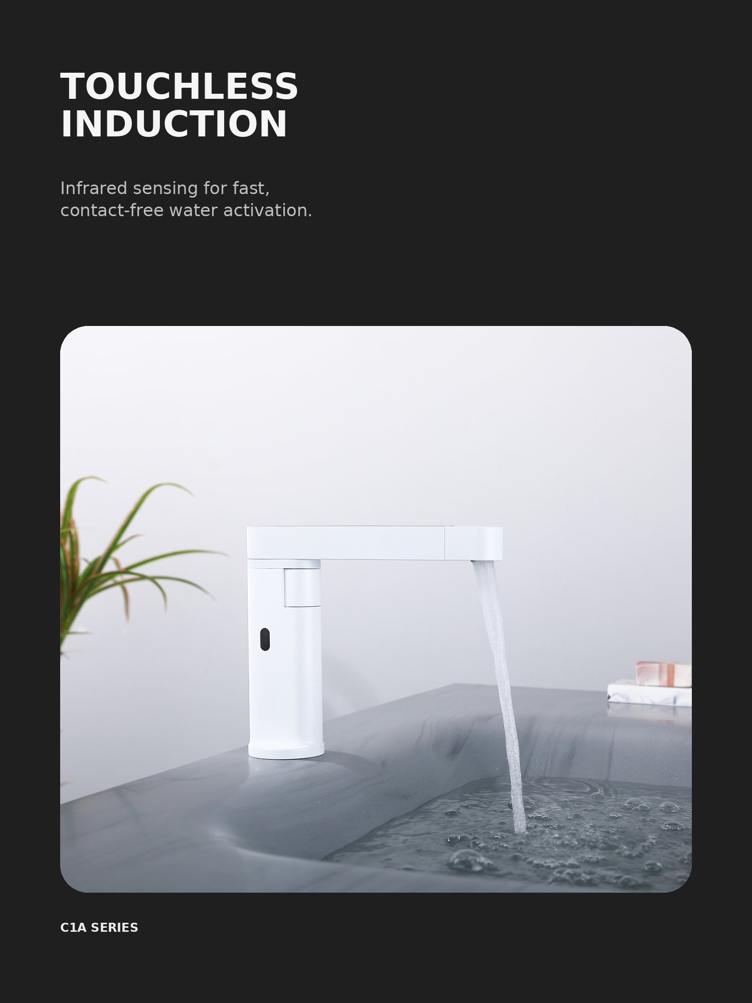 bbbidet C1 infrared touchless induction faucet detail