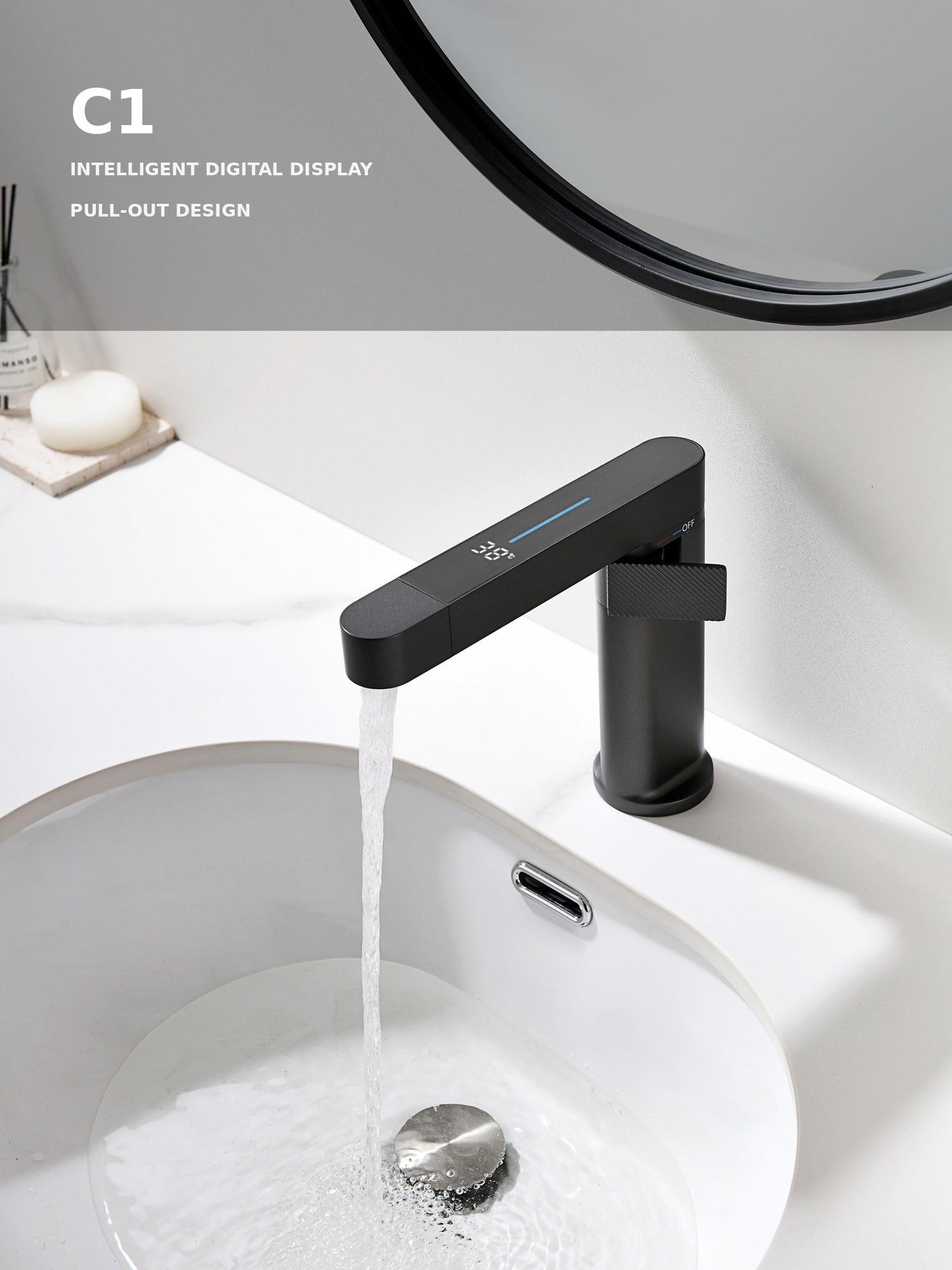 bbbidet C1 intelligent digital display pull-out faucet final hero