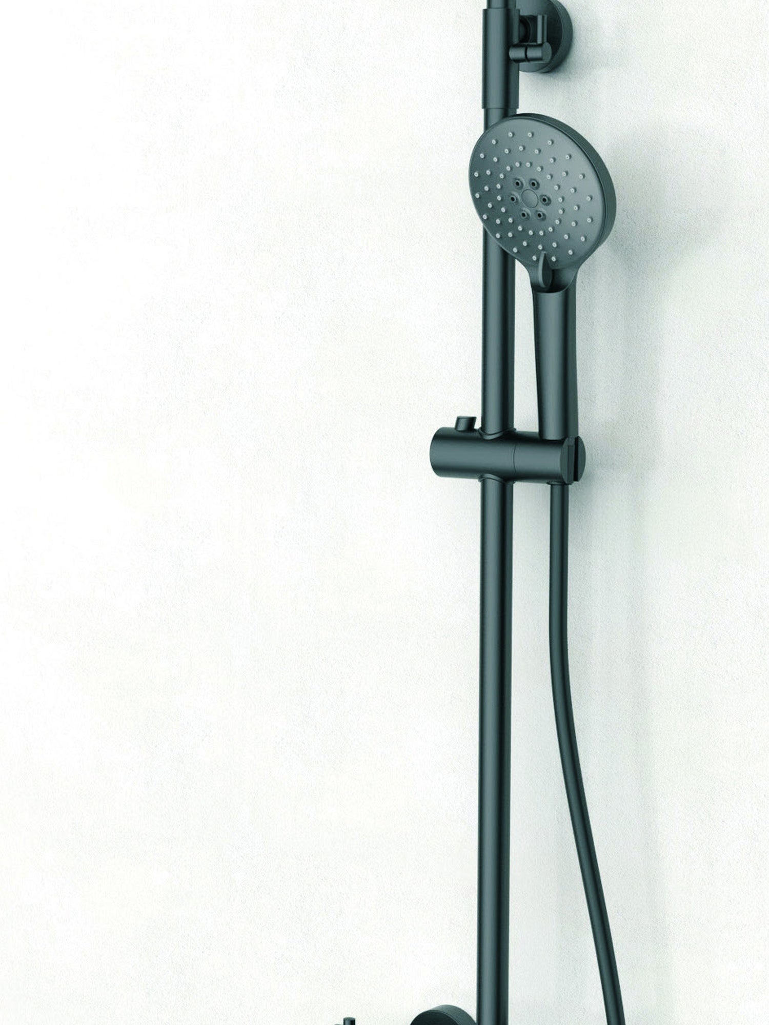 bbbidet H6 brushed gunmetal thermostatic shower system