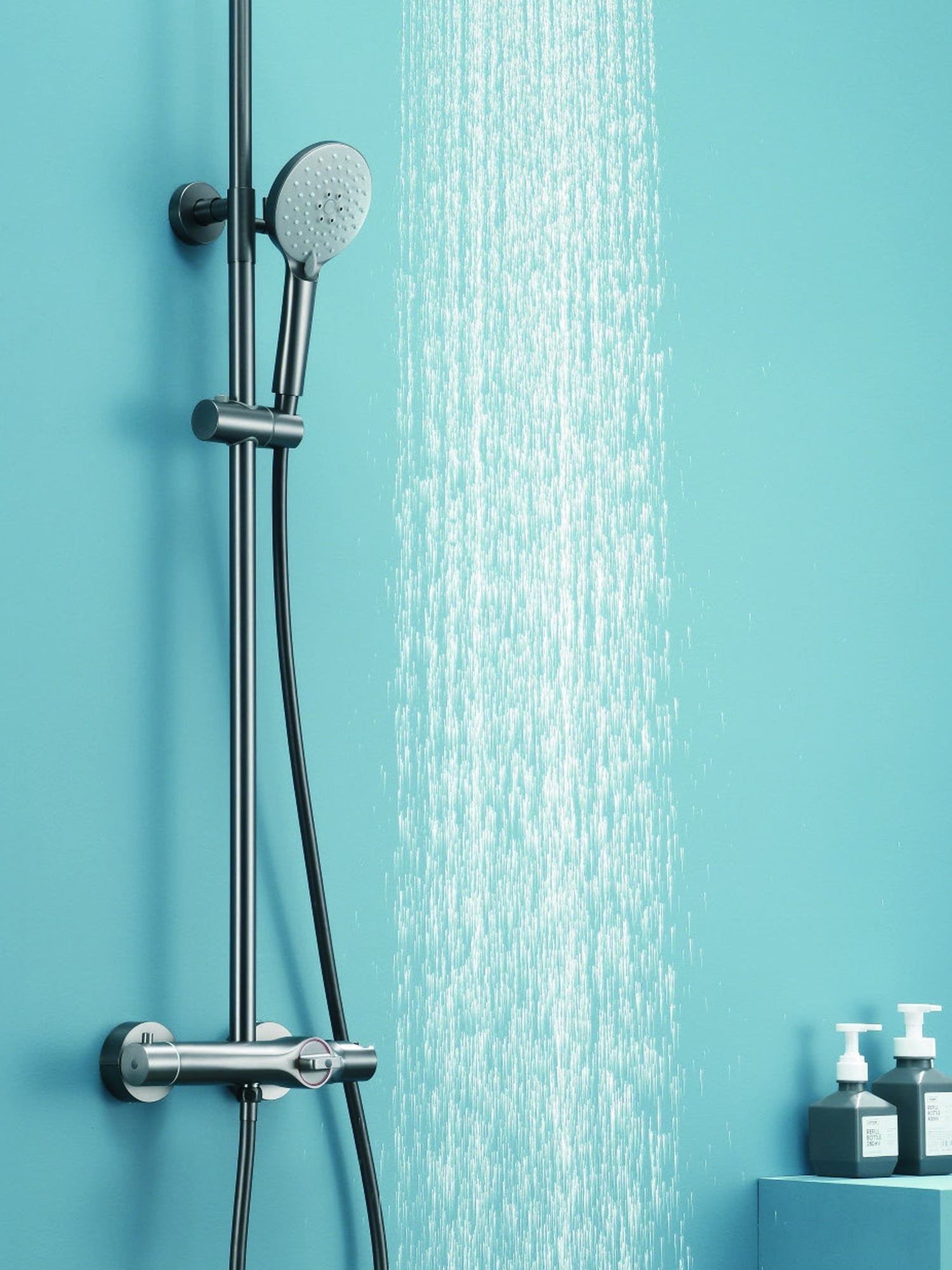 bbbidet H6 overhead rain shower water effect