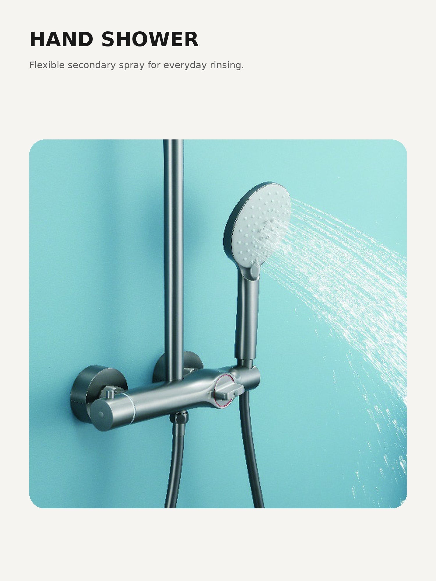 bbbidet H6 handheld shower detail