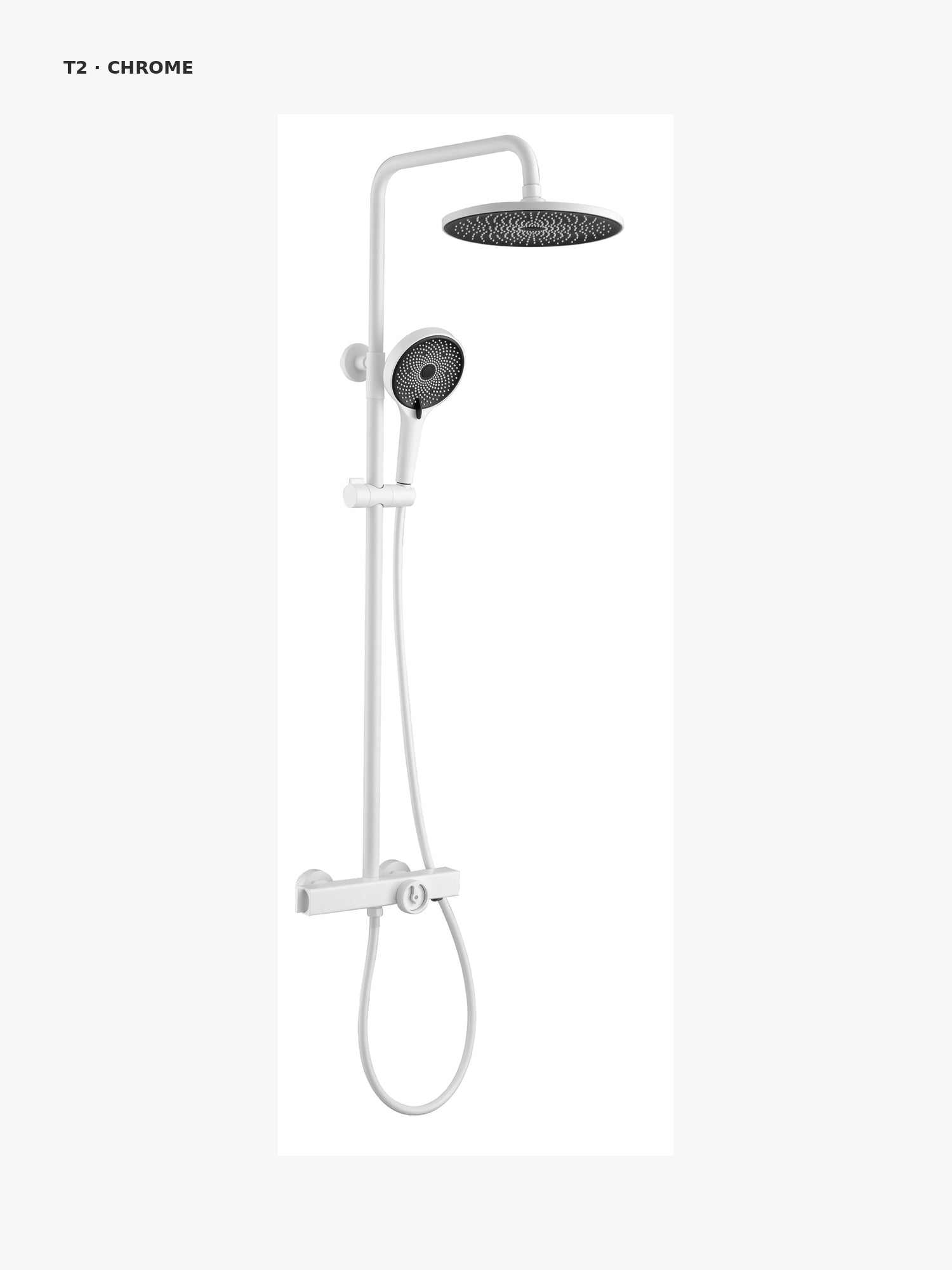bbbidet T2 chrome thermostatic shower product image