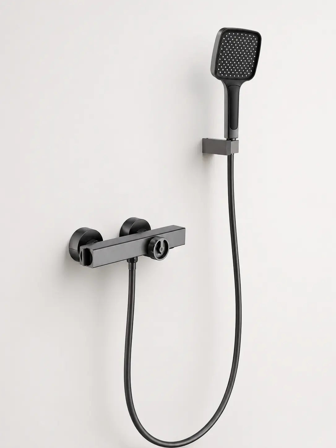 bbbidet T2 hand shower mixer in brushed gunmetal - main studio