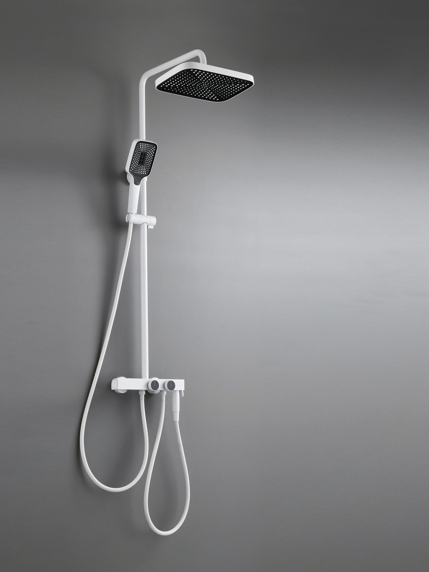 bbbidet T5 thermostatic shower system white main image