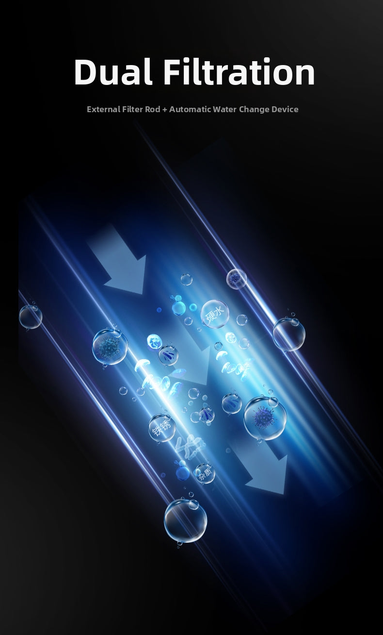 The HK76 smart toilet uses advanced electrolyzed water technology to eliminate harmful microorganisms and bacteria in the wash water. This ensures a 99.9% sterile and hygienic cleaning experience, especially critical for deep enema wash functions