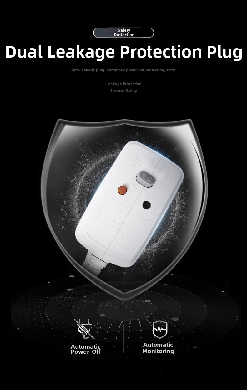 The HK76 smart enema bidet toilet is equipped with a high-sensitivity leakage protection switch. This safety feature ensures instant power cut-off in case of electrical leakage, providing 100% peace of mind for your family's safety in wet bathroom environments.