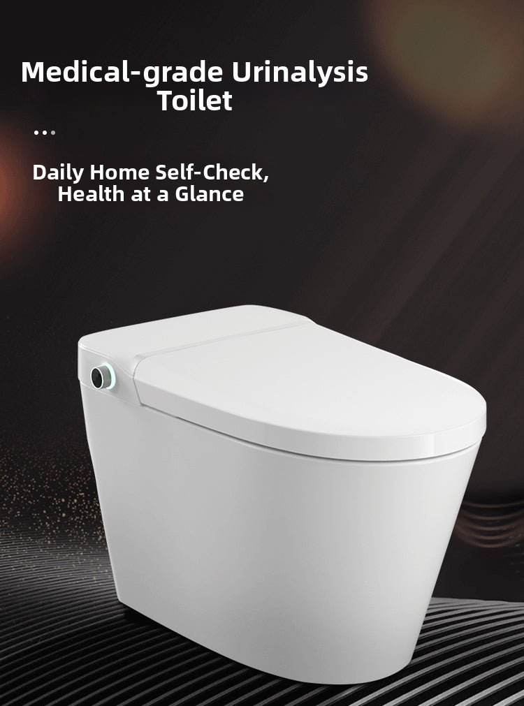 the t2 urine analysis smart bidet toilet provides professional health data monitoring and medical-grade testing at home